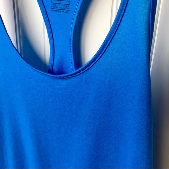 🎅🏻Nike Blue dri fit tank top - Picture 3 of 5
